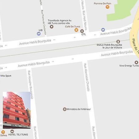 Hotel Tej Tunis Exteriér fotografie